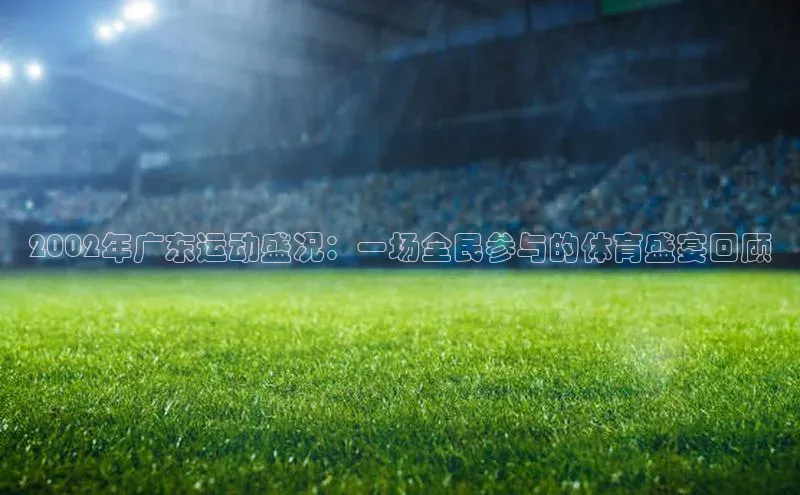 2002年广东运动盛况：一场全民参与的体育盛宴回顾
